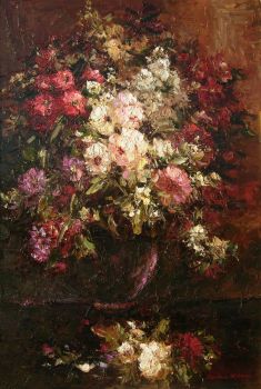 A Brush of Burgundy